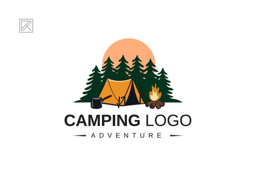 Camping Logo Design