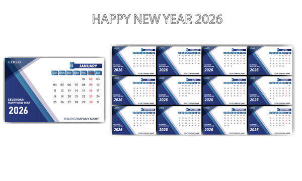 Celendar white in dark tone. and professional celendar