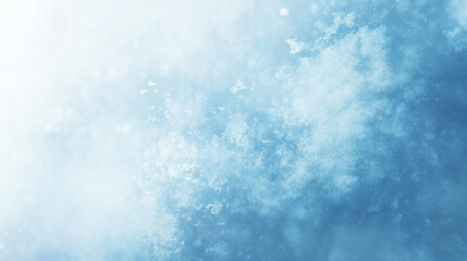 Obraz premium Background image of white fog pattern on light blue background