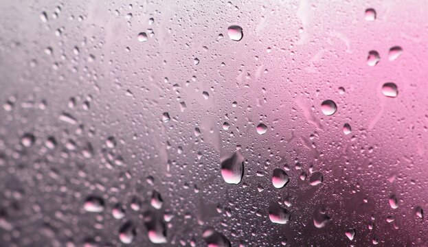 Water Droplets on a Misty Window