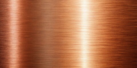 Macro Brushed Bronze Texture: Dark Copper to Rose Gold Gradient Metal Background