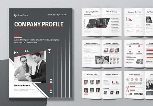 Creative Company Profile Design