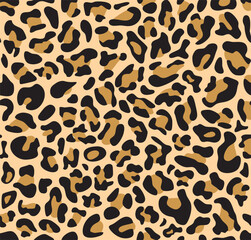  leopard skin seamless pattern illustration