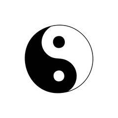 陰陽　アイコン　イラスト