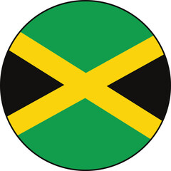 Jamaican flag icon 

