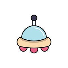 Ufo Toy Vector icon