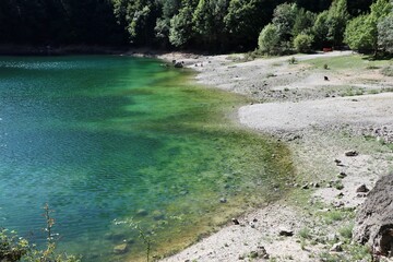 Villalago - Scorcio del lago dall'eremo di San Domenico