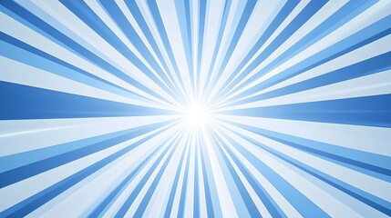 bright blue burst background image that radiate from a central point, giving off a sense of energy