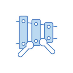 Xylophone Vector icon