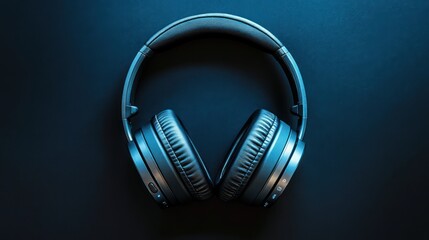 Professional-grade noise-cancelling headphones for frequent flyers, displayed on a sleek black background