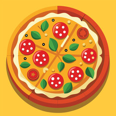 pizza vector