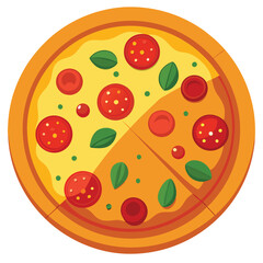 pizza vector