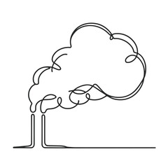 Minimalist One Line Art of a Tree Symbolizing Nature and Simplicity