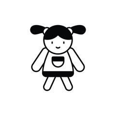 Doll Vector icon