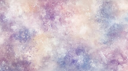 Fototapeta premium A dreamy pastel wallpaper with delicate watercolor brushstrokes blending pinks blues and lavenders into a fluid gradient