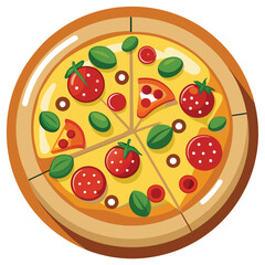 pizza vector
