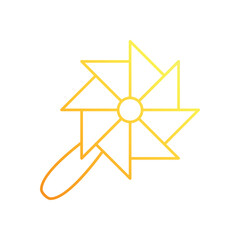 Pinwheel Vector icon