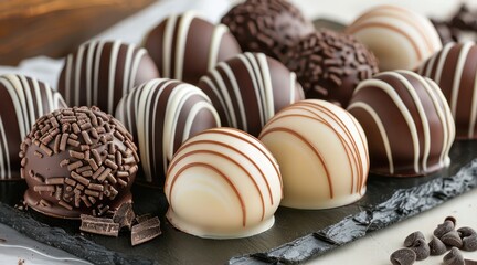 White Chocolate: A rich, creamy treat made from cocoa butter, offering a sweet, smooth flavor that's delightfully free from the bitterness of dark chocolate.
