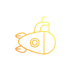 Submarine Vector icon