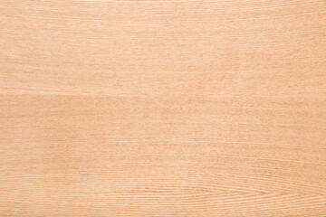 Light ash veneer wooden surface background. Closeup. Empty place for text. Top down view. © fotoduets