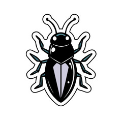 funny cartoon bug