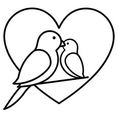 dove with heart