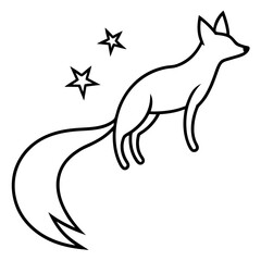 fox vector illustration