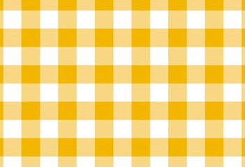 Versatile Gingham Texture: Seamless Repeating Pattern in Soft Yellow and White Pastel Colors, Perfect for Backgrounds, Fabrics, and Tablecloths, Adding a Classic Touch.

