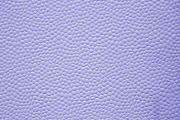 Aluminum bubbled metal sheet texture painted in blue color.