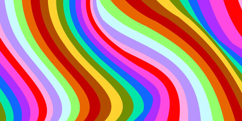 abstract colorful background with wave