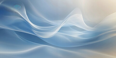 Abstract sky blue background. Smooth horizontal waves