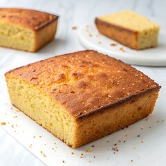 cornbread-white-background
