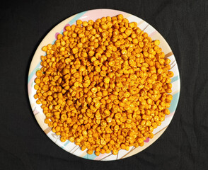 Golden Fried Crunchy Chickpeas