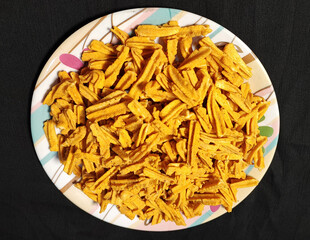 Spicy and Crunchy Besan Sticks
