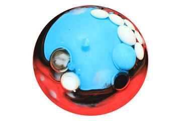 Cosmos Planets- Liquid Art