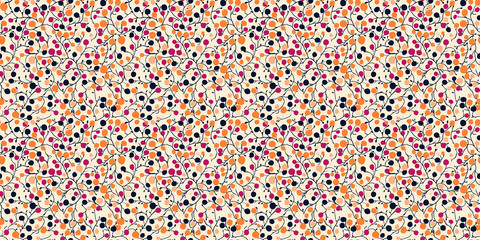 Colorful berry pattern creates a vibrant and lively background for various design applications. pattern berries