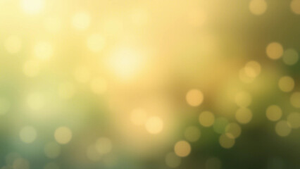 Obraz premium A warm abstract background with golden bokeh effects and soft lighting, creating a serene and calming visual experience. Ideal for minimalist and elegant designs.
