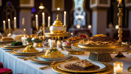 wedding table setting