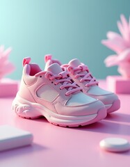 Shoes Featuring Pastel Details