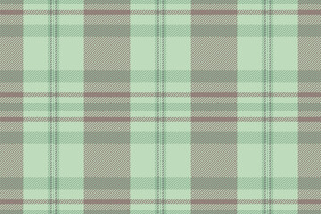 Complexity fabric plaid pattern, windowpane vector seamless tartan. Real check texture background textile in pastel and light colors.