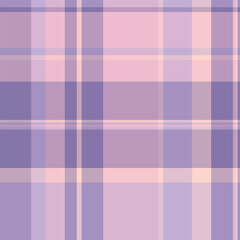 Soft pastel plaid pattern in purple and pink hues.  Perfect for backgrounds, textiles, or website designs.  Evokes feelings of calm and serenity.