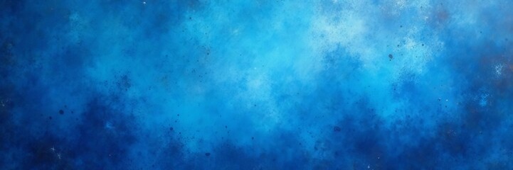 Obraz premium Blue canvas texture backdrop with artistic swirls and splatter, blue, texture