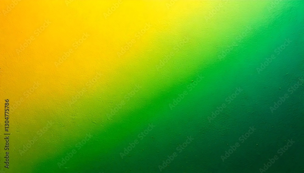 Wall mural gradient yellow and green textured background creating a vibrant design