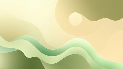 Obraz premium A soft abstract background with gentle pastel waves, creating a serene and calming visual experience. Perfect for minimalist and elegant designs.