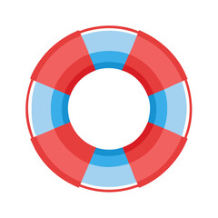 Obraz premium Life Buoy Icon Vector Illustration