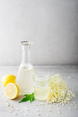 Elderberry lemonade