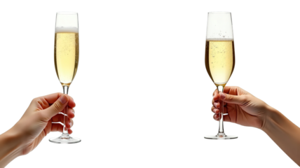 hand glass wine (png)