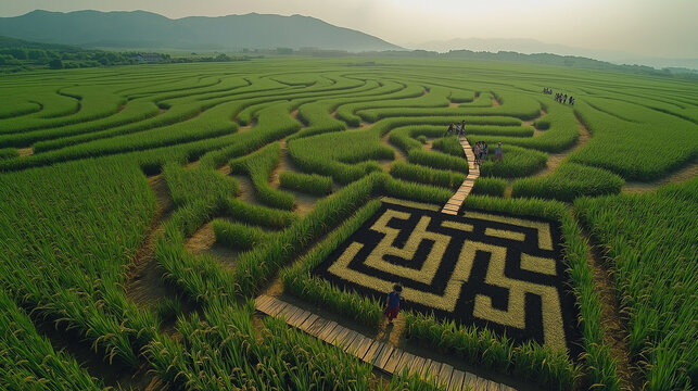 the field is green with a qr code