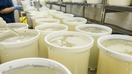Lactic acid bacteria, which are a group of bacteria that can ferment carbohydrates into lactic acid. These bacteria play an important role in food production like in making yogurt, cheese, and pickles