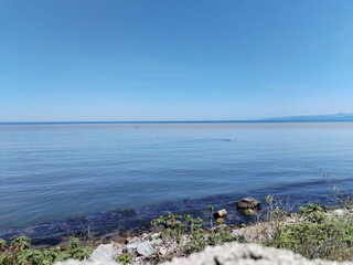 landscape, beach, nature, city, beautiful, travel, water, sky, view, sea, tourism, vacation, background, blue, coast, outdoor, summer, holiday, ocean, mediterranean, town, coastline, aerial, landmark,